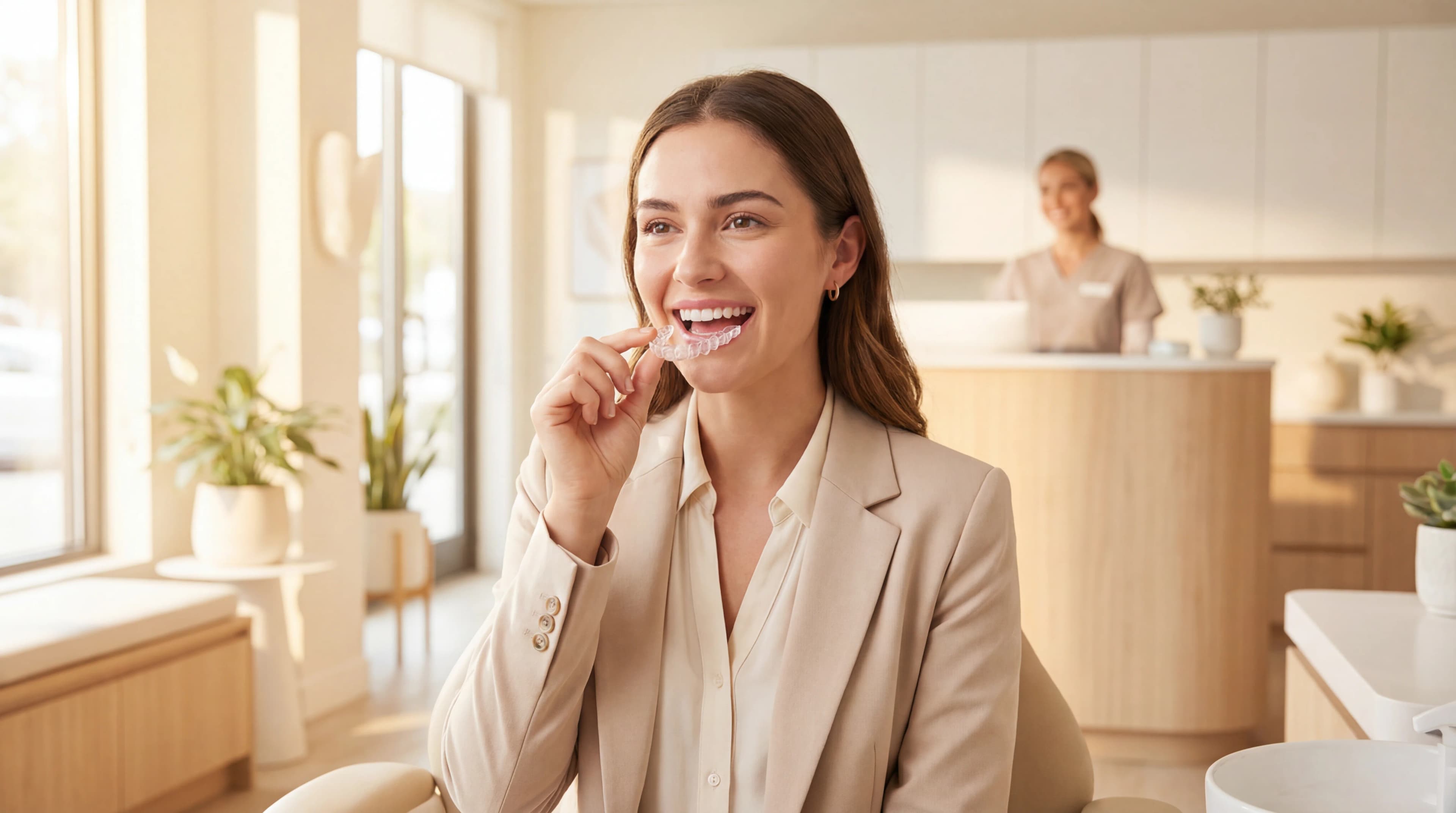 Invisalign Zahnschiene – Unsichtbare Zahnkorrektur