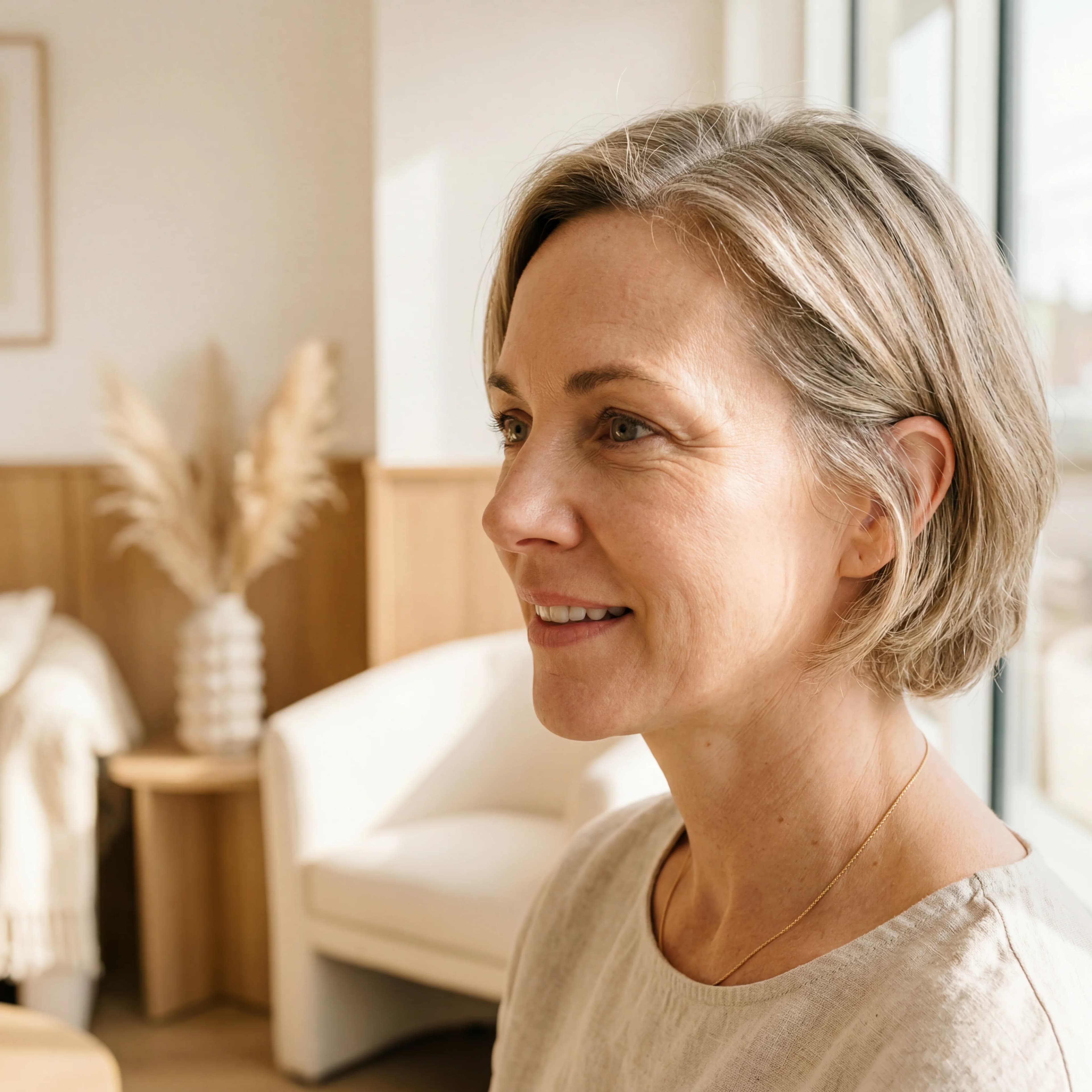 Selbstbewusste Frau – Augenpartie, natürliche Schönheit