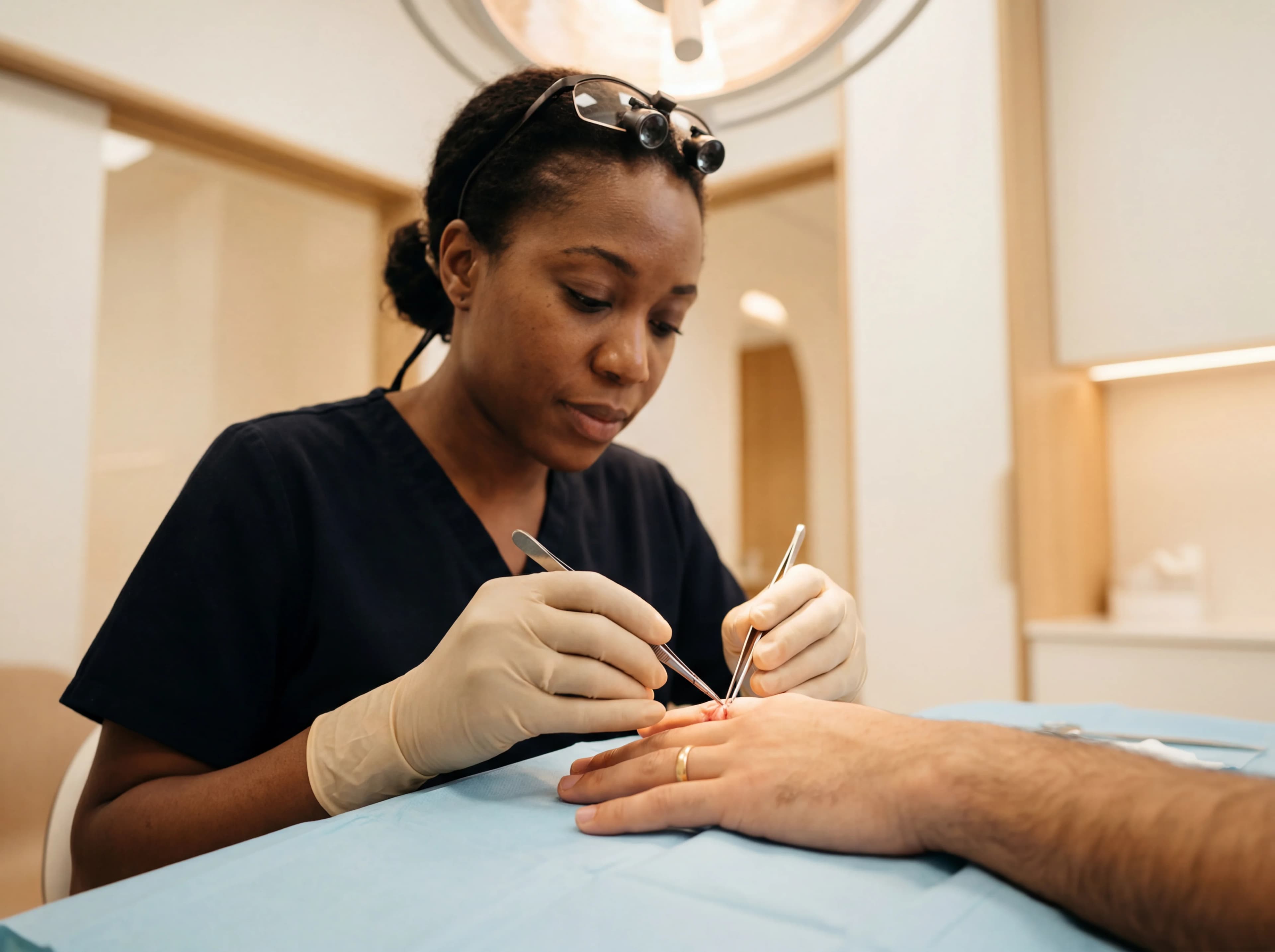 Handchirurgie – Mikrochirurgische Präzisionsarbeit