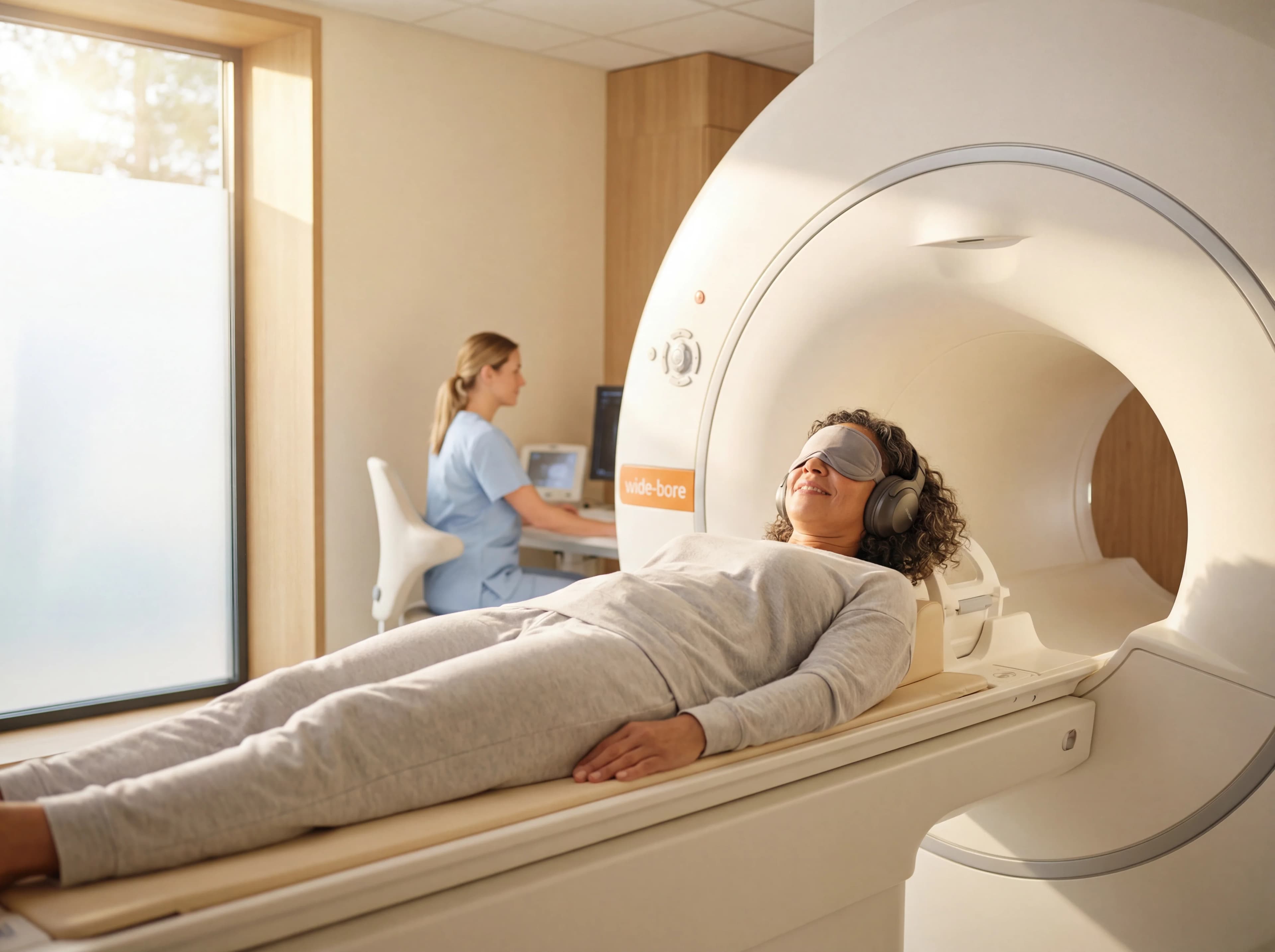 Patient im MRT-Scanner