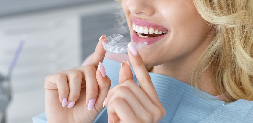 Invisalign transparente Schiene MVZ Kaiser